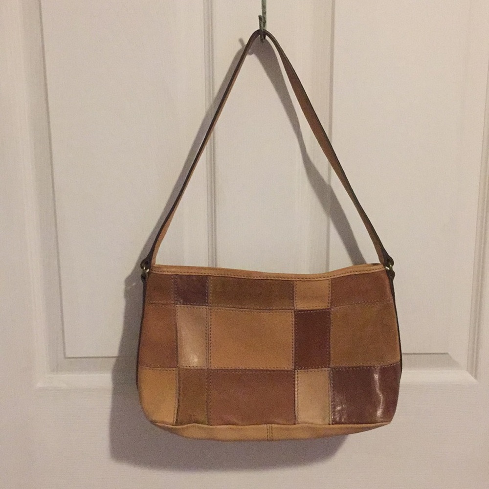 👜 Leather Patchwork Purse
